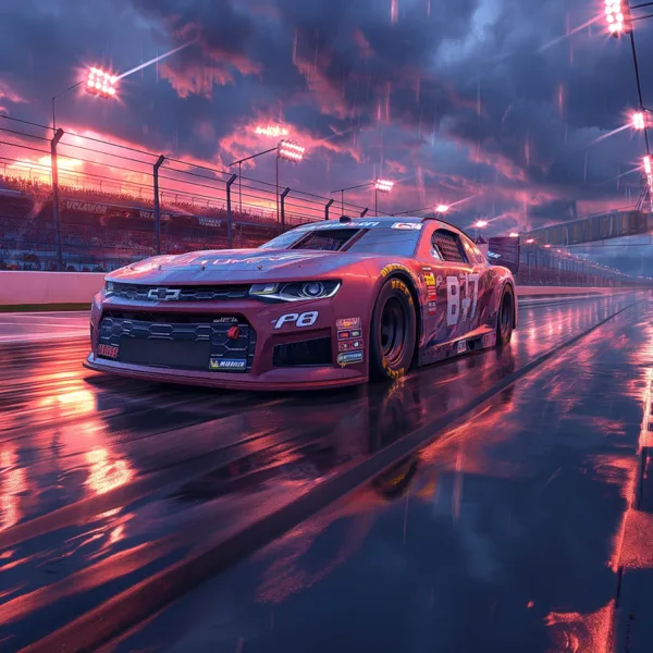 Cold starting Dale NASCAR race car ASMR — Car Sounds, American Muscle Cars & Digiffects Sound Effects Library