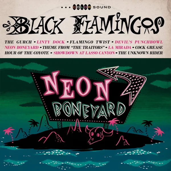 Linty Dock — Black Flamingos