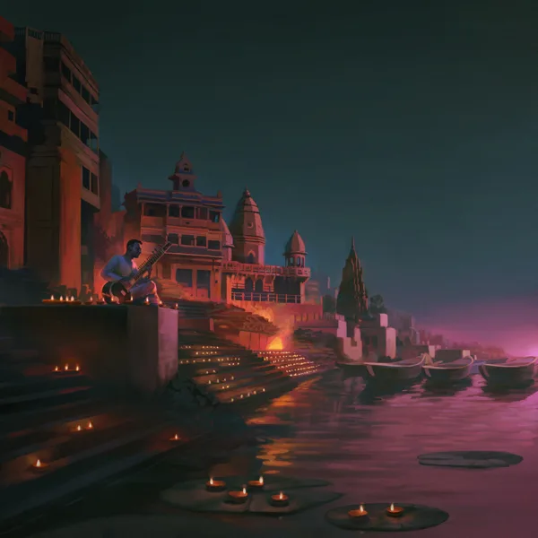 The Burning Ghat — Rishab Rikhiram Sharma